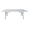Catering-conference table Aprilia pakoworld white one-piece surface 198x90x74cm
