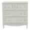 Pazlen Inart chest of drawers antique white color mdf 80x40x80cm