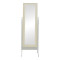 Malone Inart mirror antique white color mdf 55x50x160cm
