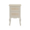 Chest of drawers Joliene Inart natural-antique white color mdf 40x34.5x64.5cm