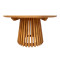 Kenda pakoworld mindi wood table in natural shade D80x45cm