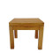 Poly pakoworld teak wood beach  table in natural shade 35x35x30cm
