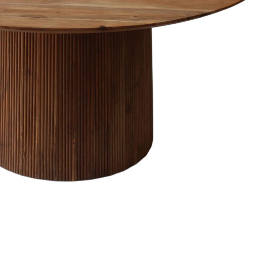 Маса Canicule масивно акациево дърво в естествен нюанс D150x75см DIOMMI 113-000044