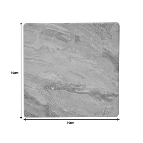 Dirgo pakoworld light gray marble table top 70x70cm