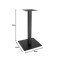 Batan pakoworld metal table base in black shade 40x40x94cm