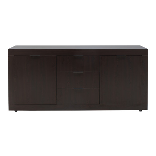 Doha pakoworld sideboard in wenge shade 180x45x80.5cm