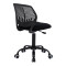 Kid s office chair Kador pakoworld fabric mesh in black color 52x52x72-94cm