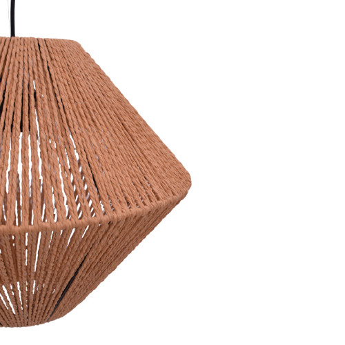 Ceiling light Palmo Inart E27 rope in natural color D40x32cm Ceiling light Palmo Inart E27 rope in natural color D40x32cm