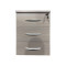 Armadi pakoworld desk drawer on wheels in gray-white shade 40x40x55cm