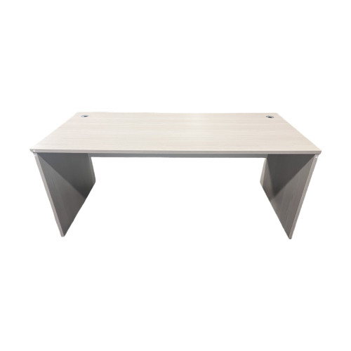 Work desk Armadi pakoworld in grey-white 160x80x75cm