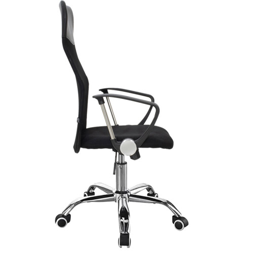 Office chair Joel II pakoworld fabric mesh in black shade 75x53x115-125cm Office chair Joel II pakoworld fabric mesh in black shade 75x53x115-125cm