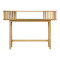 Console Nodial pakoworld MDF/Bamboo in natural color 120x39x85cm