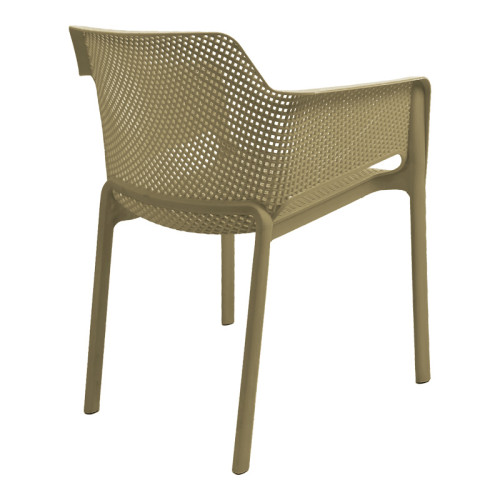 Oviez pakoworld pp armchair in cappuccino shade 59x58x79cm Oviez pakoworld pp armchair in cappuccino shade 59x58x79cm