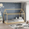 Children s bed Nino Montessori type pakoworld pine wood in a natural shade 90x190cm