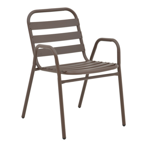 Vergo-Sussie pakoworld dining table brown metal Φ60x70cm Vergo-Sussie pakoworld dining table brown metal Φ60x70cm