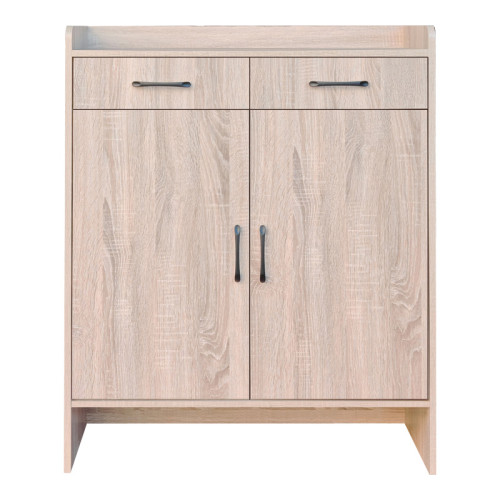 Gazen pakoworld 12-pair shoe rack with drawers in natural color 80x33x100cm