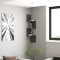 Corner wall shelf Insta pakoworld in anthracite 25x25x105.5cm