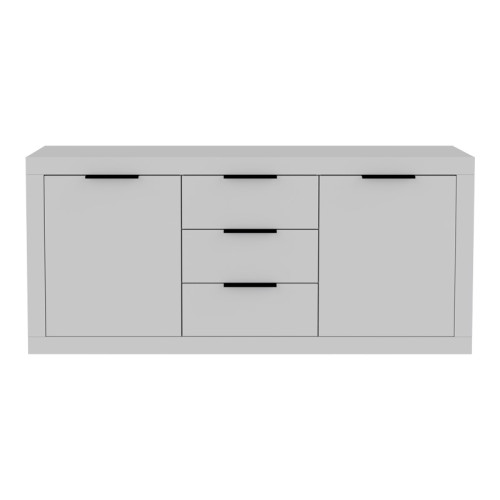Doha pakoworld sideboard in white color 180x45x80.5cm