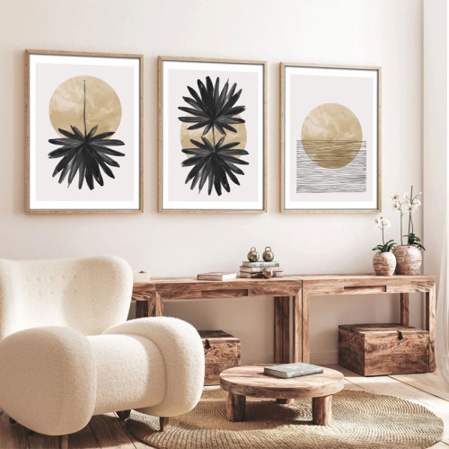 Canvas painting Envazy pakoworld triptych with digital printing 30x3x40cm