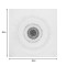 Canvas painting Circled I Inart 80x3x80cm