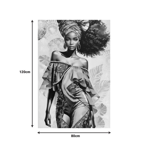 Canvas painting Georgina I Inart 80x3x120cm