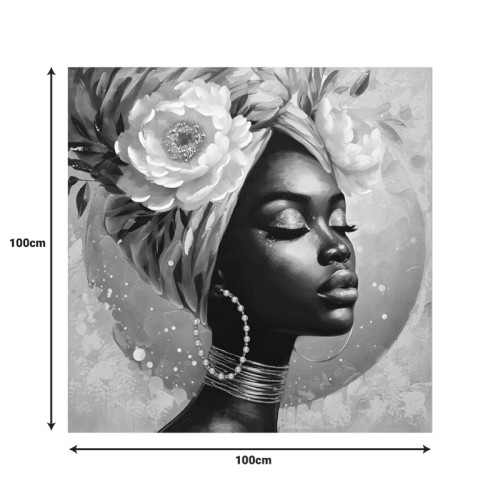 Canvas painting Giara Inart 100x3x100cm