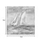 Painting on canvas Siedo Inart 70x3.5x70cm