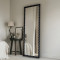 Ledalo pakoworld wood mirror in black shade 45x4.5x130cm