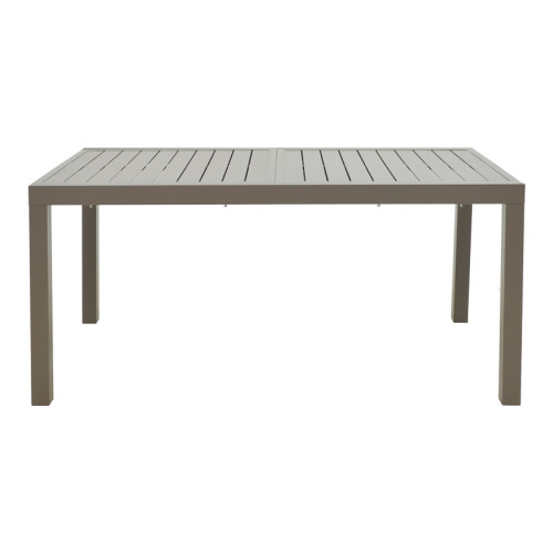 Extendable table Lafla pakoworld aluminum in champagne shade 160-240x100x75cm