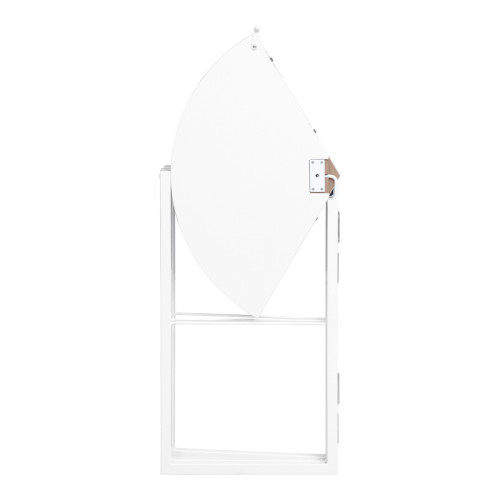 Table Talen pakoworld in white color D80x74cm