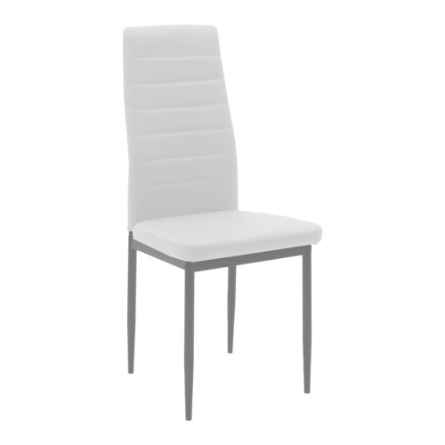 Dining table Natali-Parker pakoworld set of 3 pcs MDF white-natural legs 80x80x76cm