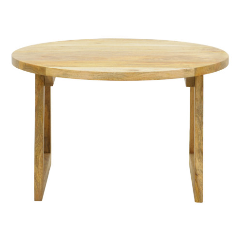 Tamarind pakoworld table mango wood-natural rattan in natural shade Φ65x40cm