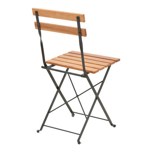 Dining table Pometia pakoworld set of 3 pieces wood-metal