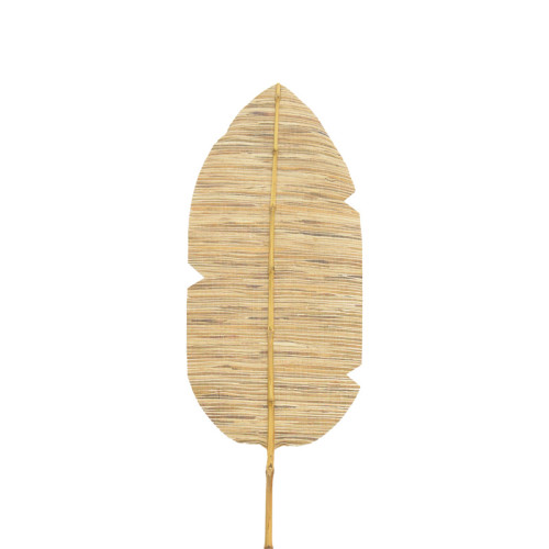 Deco leaf Bantou Inart banana leaf in natural color H200cm