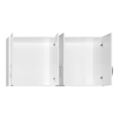Cabinet Zelia pakoworld 4 doors white color 120x42x60cm