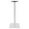Table base bar Staid  pakoworld metal white-black 40x40x94cm