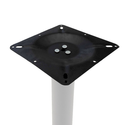 Table base bar Staid  pakoworld metal white-black 40x40x94cm