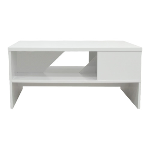 Coffee table Naya pakoworld in white color 93x46x43cm