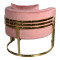 Roblu pakoworld armchair gold metal and velvet in rotten apple 72x77.4x70cm
