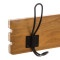 Coat hook Jenerby pakoworld pine wood in natural color 63.6x9.5x14cm