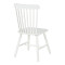 Melia pakoworld rubberwood chair in white shade 45x51x87cm