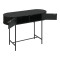Console Zeplen pakoworld MDF-metal in black shade 100x35x75cm