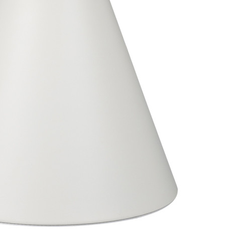 Side table Coozlin Inart white marble sintered stone and white metal D50x50cm