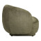 Armchair Freya pakoworld olive green fabric color 93x87x76cm