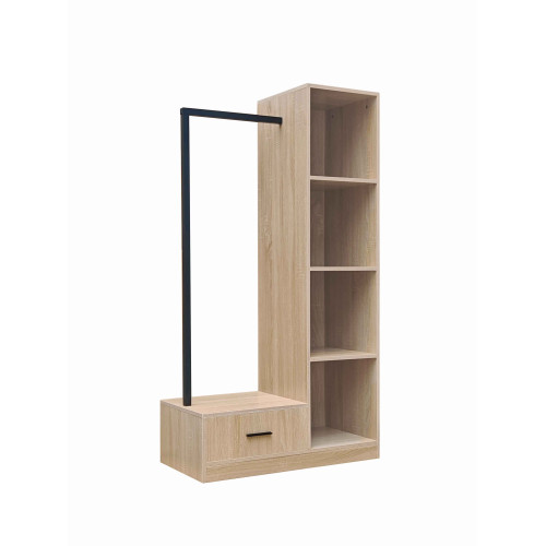 Endance unit Erdeco pakoworld mdf in natural color 80x40x150cm