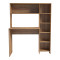 Janson pakoworld desk with bookcase in oak shade 113.2x40x141.8cm