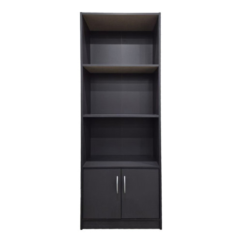 Tekaro pakoworld bookcase in anthracite shade 60x29x166cm