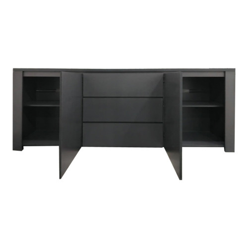 Kalya pakoworld buffet in anthracite shade 220x49x89.5cm