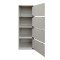 Gabino I pakoworld column cabinet in white shade 40x34.5x120cm