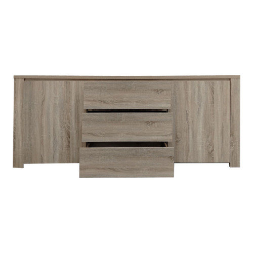 Kalya pakoworld buffet in sonoma shade 220x49x89.5cm